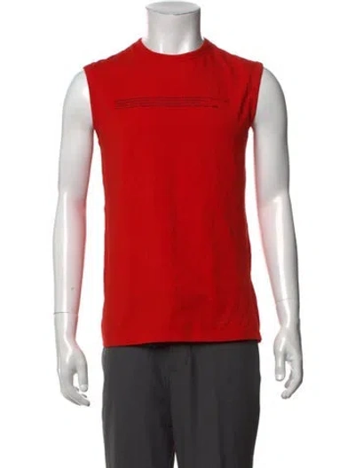 Pre-owned Raf Simons Vintage 2005 T-shirt In Red