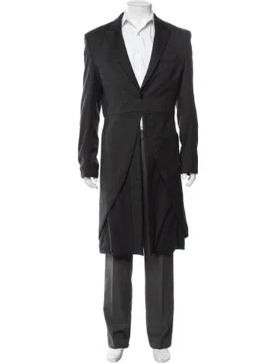 Pre-owned Raf Simons Vintage 2006 Coat In Black