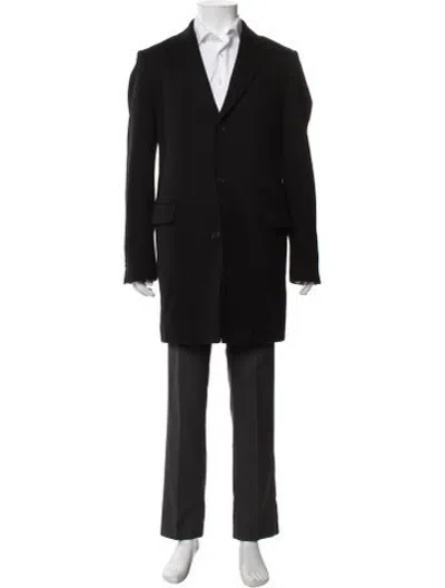 Pre-owned Raf Simons Vintage 2008 Coat In Black