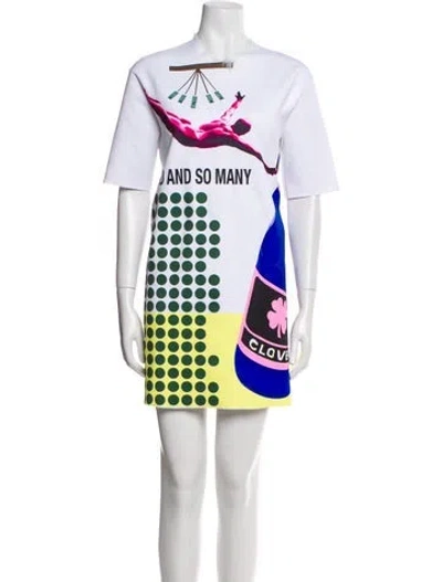 Pre-owned Raf Simons Vintage 2014 T-shirt In White