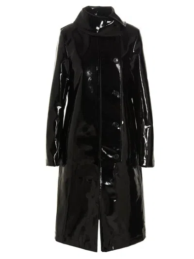RAF SIMONS RAF SIMONS VINYL TRENCH COAT