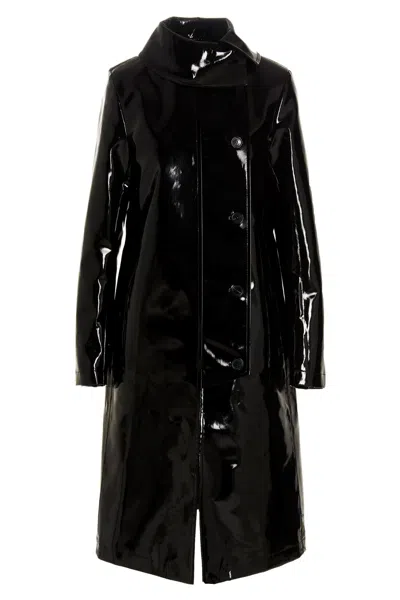 RAF SIMONS RAF SIMONS VINYL TRENCH COAT
