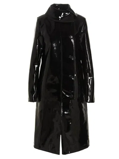 RAF SIMONS VINYL TRENCH COAT