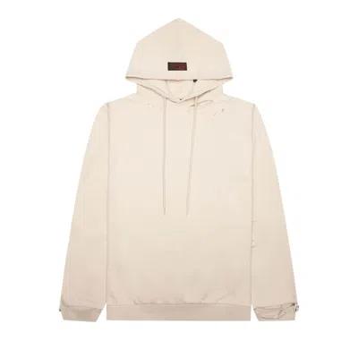 Pre-owned Raf Simons Washed Fit Hoodie 'beige' In Tan
