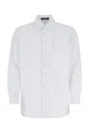 Raf Simons Men's Denim Shirt In White