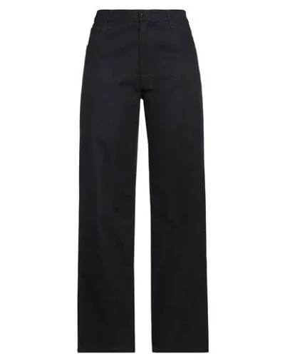 Raf Simons Woman Pants Midnight Blue Size 31 Cotton