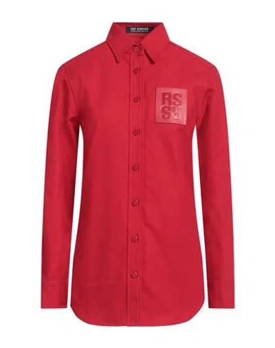 Raf Simons Woman Shirt Red Size Xs Cotton In Red