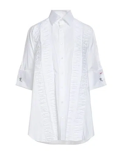 Raf Simons Woman Shirt White Size S Cotton