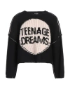 Raf Simons Woman Sweater Black Size L Merino Wool In Black
