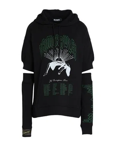 RAF SIMONS RAF SIMONS WOMAN SWEATSHIRT BLACK SIZE XS COTTON