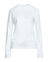 Raf Simons Woman Sweatshirt White Size M Cotton In White