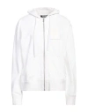 RAF SIMONS RAF SIMONS WOMAN SWEATSHIRT WHITE SIZE S COTTON