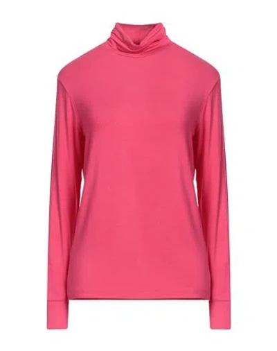 Raf Simons Woman T-shirt Fuchsia Size M Modacrylic, Elastane In Pink