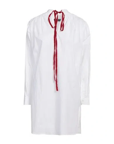 Raf Simons Woman Top White Size 4 Cotton