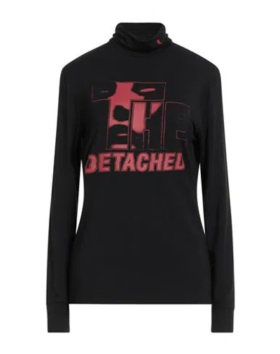 Raf Simons Woman T-shirt Black Size Xl Modal, Elastane