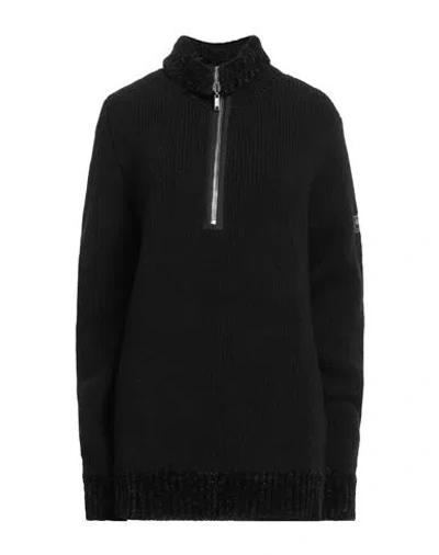 Raf Simons Woman Turtleneck Black Size S Acrylic, Virgin Wool, Polyamide, Polyester, Elastane