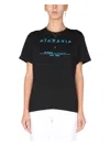 Raf Simons Regular Fit Ataraxia Tour T-shirt In Black