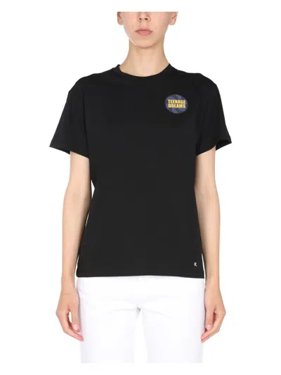 RAF SIMONS WOMEN'S CREW NECK T SHIRT