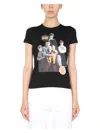 Raf Simons Crew Neck T-shirt In Black