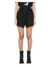 Raf Simons Denim Bermuda Shorts In Black