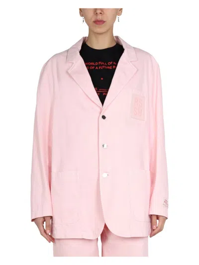 RAF SIMONS WOMEN'S LOGO PATCH JACKET