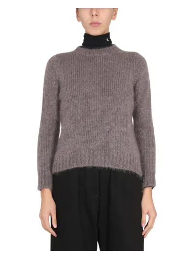 RAF SIMONS WOMEN'S MOHAIR CREWNECK SWEATER