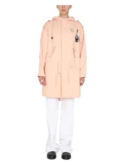 RAF SIMONS WOMEN'S PARKA WITH LOGO PATCH
