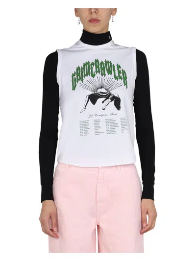 RAF SIMONS WOMEN'S PRINTED TOP