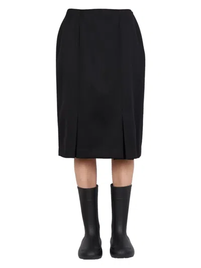 RAF SIMONS WOMEN'S STRAIGHT CUT SKIRT