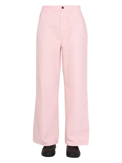 RAF SIMONS WOMEN'S WIDE LEG PANTS