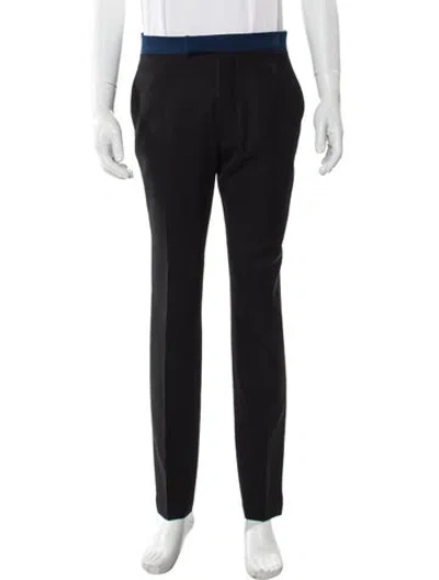 Pre-owned Raf Simons Wool Pants In Black