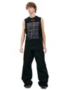 Raf Simons X Philippe Vandenberg Oversize T-shirt In Black