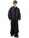 Raf Simons X Philippe Vandenberg Printed Jacket In Black