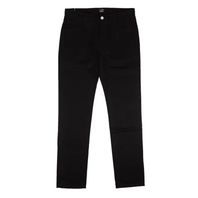 Raf Simons X Smiley Rear Logo Patch Jeans - Black