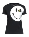 Raf Simons Black Smiley Edition Graphic T-shirt In Black