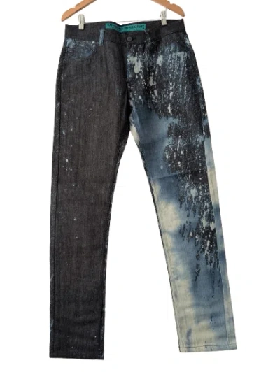 Pre-owned Raf Simons X Sterling Ruby Raf Simons Sterling Ruby Ss 10 Jeans In Blue