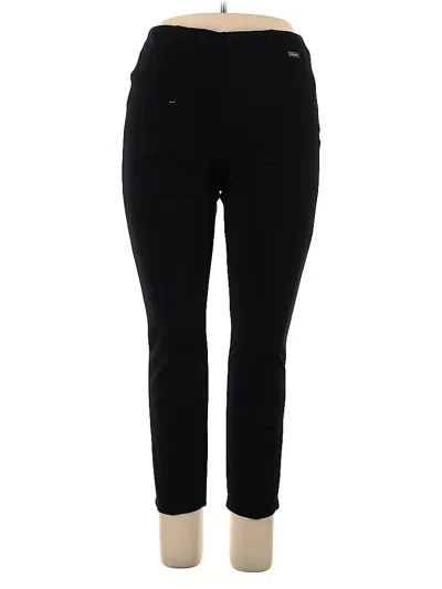 Pre-owned Rafaella Active Pants In Black