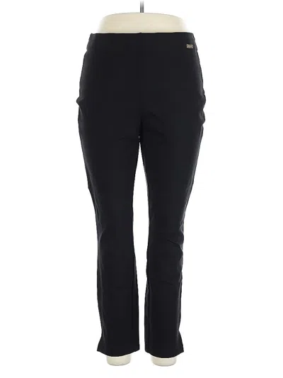 Pre-owned Rafaella Active Pants In Black