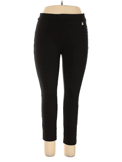 Pre-owned Rafaella Active Pants In Black