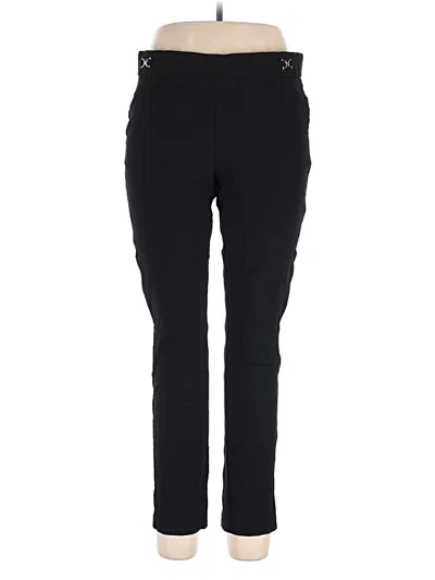 Pre-owned Rafaella Active Pants In Black