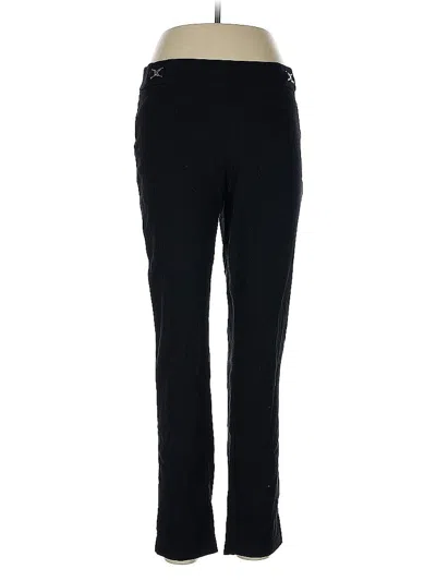 Pre-owned Rafaella Active Pants In Black
