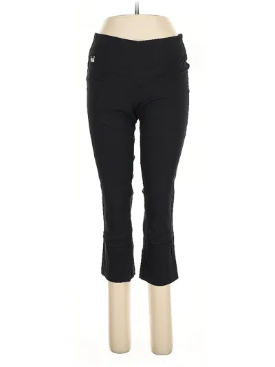Pre-owned Rafaella Active Pants In Black