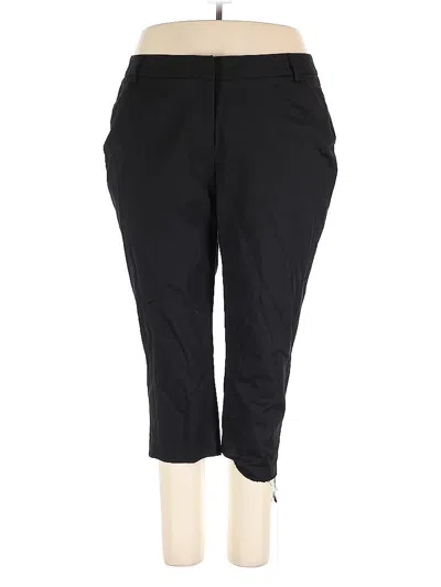 Pre-owned Rafaella Active Pants In Black