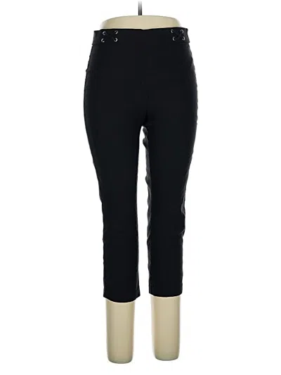 Pre-owned Rafaella Active Pants In Black