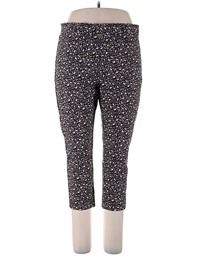 Pre-owned Rafaella Active Pants In Black