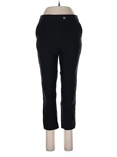Pre-owned Rafaella Active Pants In Black