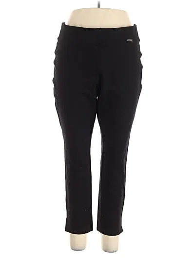 Pre-owned Rafaella Active Pants In Black