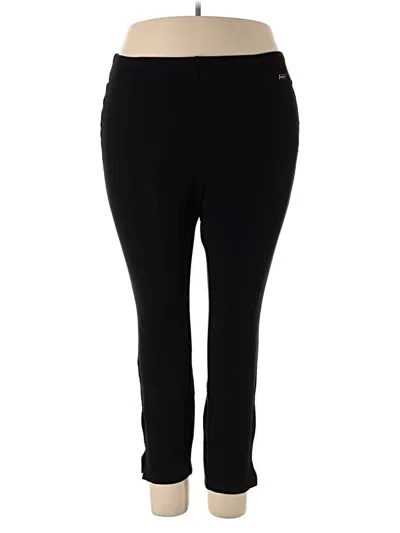 Pre-owned Rafaella Active Pants In Black