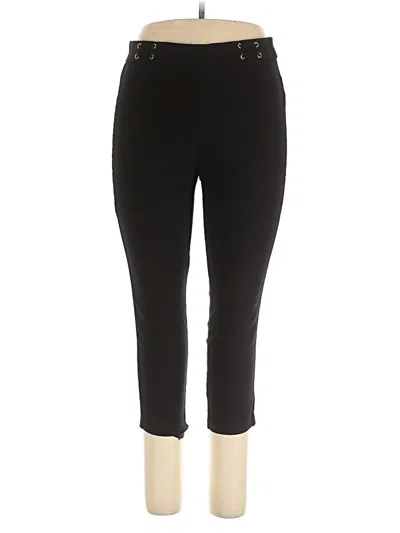 Pre-owned Rafaella Active Pants In Black