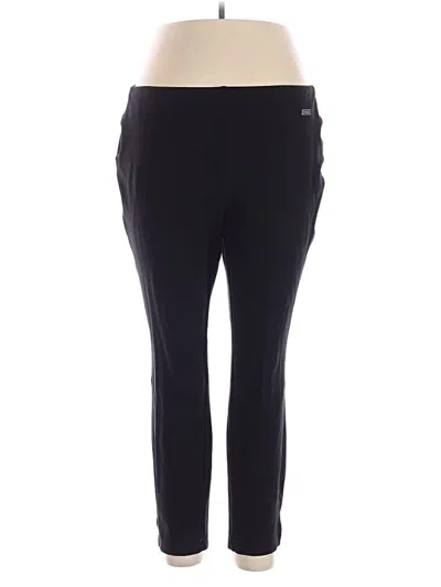 Pre-owned Rafaella Active Pants In Black
